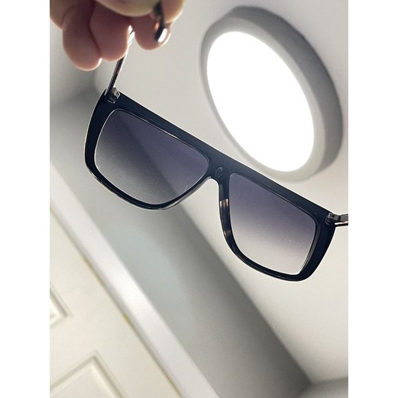 Vintage Tura Sunglasses Eyewear Tl 369 Frame Japan Gradient Blue Lenses Oversize